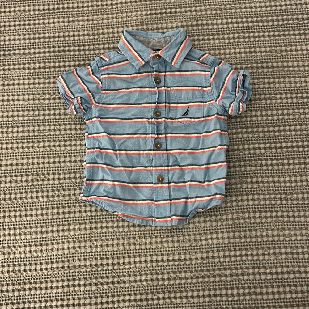 Nautica Striped Polo Shirt 12 Months